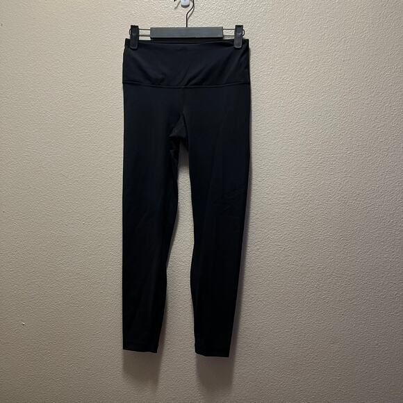 Yogalicious Lux Black Leggings Hi-Rise Pull-On Stretch Athleisure Pants Sz Small - Picture 2 of 6
